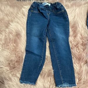 Skinny crop pants for kids size 6-7